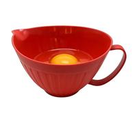Batter Bowl | Non-Slip Heat Resistant Dish with Spout - Sourdough Mixing Bowl,for Baking Serving Cooking Soup Cake Egg Chocolate Sauce Waffle Butter Candies Creams