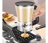 Batter Dispenser,1000ml Manual Batter Separator with Sturdy Squeeze Handle,Great Baking Tool with Measuring Label for Making Cupcakes Pancakes Cookie Cake Waffles Pancak