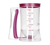 Batter Dispenser with Squeeze Handle, 900ml Pancake Batter Dispenser, Waffle Batter Dispenser, Donut Batter Dispenser Pancake Shaker for Making Cupcakes, Crepes, Waffles, Muffin Mix