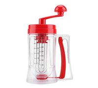 Batter Mixer, Hand-held Manual Pancake Cupcake Batter Mixer Batter Dispenser Blender Machine Baking Tool, Hand Shake Batter Mixer for Waffles Cake and Cookie