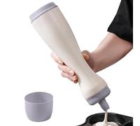 Batter Squeeze Bottle Pen | 700ml Pancake Batter Dispenser Mixer Bottle, Waffle Mix Server, Dough Squeeze Dispenser, for Pancake Waffle Donut Breakfast Lunch Party Catering Household Family