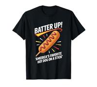 Batter Up America’s Favorite Hot Dog On A Stick T-Shirt