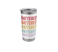 Battered Stainless Steel Insulated Tumbler