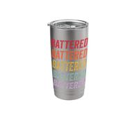 Battered Stainless Steel Insulated Tumbler