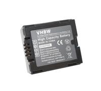 vhbw Battery compatible with Panasonic NV-GS10, NV-GS17, NV-GS21, NV-GS22, NV-GS27, NV-GS30, NV-GS33, NV-GS35, NV-GS50, NV-GS55K Videocamera (600 mAh, 7.2 V, Li-Ion)