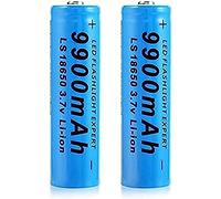 Batteria Al Litio Da 3,7 V 9900 MAh Batterie Ricaricabili Batteria A Bottone Per Torcia A LED, Lampada Frontale, Dispositivi Elettronici