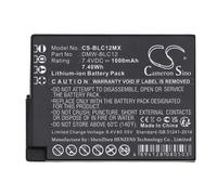 BATTERIE 1000mAh Type BP-DC12 BP-51 DMW-BLC12 for Panasonic LUMIX LEICA