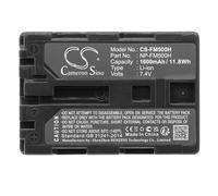 BATTERIE 1600mAh Type NP-FM500H For Sony Alpha DSLR-A100 DSLR-A200 DSLR-A300