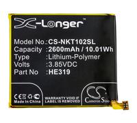 BATTERIE 2600mAh Type HE319 HE330 For Nokia 3, TA-1020 TA-1028 TA-1032 TA-1038