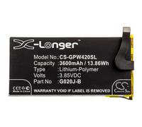 BATTERIE 3600mAh Type G020J-B For Google G020P, Pixel 4 XL