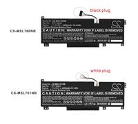 BATTERIE 4600mAh BTY-M492 for MSI Bravo/Katana 15/17 Laptop - Black
