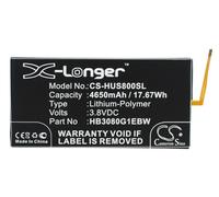 BATTERIE 4650mAh Type HB3080G1EBW For Huawei Mediapad M1 8.0, S8-301L, T1-A21L