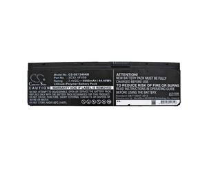 BATTERIE 6000mAh Type F3G33 FW2NM GD076 GHT4X GTWDD For DELL Latitude 12 E7240