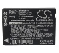 BATTERIE 890mAh Type BCG10 DMW-BCG10E BCG10GK BP-DC For Panasonic LUMIX LEICA