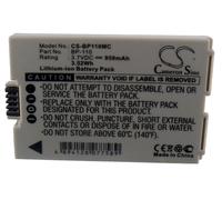 BATTERIE 950mAh Type BP-110 BP110 For Canon Legria HF R205 R206 R26 R27 R28