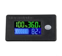 Batteries Capacity Tester with DC Voltmeter Functionality for Monitoring Performance in E Bikes and More (36V)