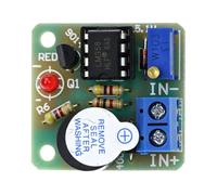 Batteries Guard Module Double Voltages Detection Alarm Unit with Customizable Sensitivity for 9V 12V Applications Battery Over Discharge Security Board
