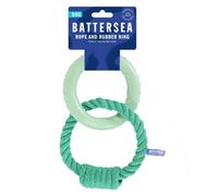 Battersea Dog Rope & Rubber Ring Tug Toy