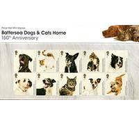 Battersea Dogs & Cats Home Presentation Pack Stamps