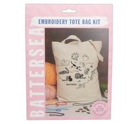 Battersea Embroidery Tote Bag Craft Kit, Cat, Ideal Crafts Accessories for Adults and Teenagers, Makes a Perfect Present, Hand Sewing Stitch Craft with Needle and Threads, Cat Lover Gift