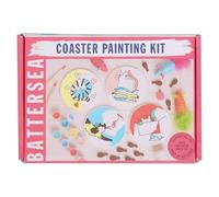 Battersea Paint Your Own Coaster Kit Cat, Painting Craft, Pet Lover, Gift, Art, Craft, DIY Home Crafting, Paint, Brush, Set, Crafts Supplies, Gift, Add Colour to Coasters, Adult Activities