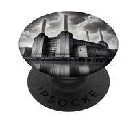 Battersea South London Tees Londons iconic Power Station PopSockets Adhesive PopGrip