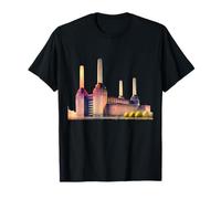 Battersea South London Tees Londons iconic Power Station T-Shirt