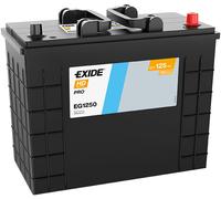 Battery 12V 125Ah 760A Fits Daf Lf 55 Ford Cargo Leyland Terrier Exide EG1250