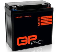 Battery 12V 19Ah GEL GP-PRO GB16 moto quad ATV similar YB16 CB16