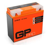 Battery 12V 22Ah GEL GP-PRO 51913 GT19BL-BS moto similar YT19BL-BS 51814 52015