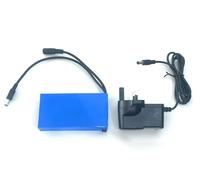 Battery 12V 4800mAh with DC jack and UK Charger [Compatible with Bidetsy Freestanding Portable Bidet]