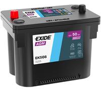 Battery 12V 50Ah 800A Fits Scania G Jeep Grand Wagoneer Wrangler Exide EK508