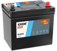 Battery 12V 60Ah 520A Fits Mazda 3 CX-5 6 Subaru Impreza XV Levorg Exide EL604
