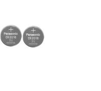 Battery (2 pack) - Panasonic, Lithium Coin Cell, 3V Battery (CR2016)