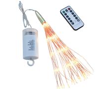 (Battery, 200LED) DIY Starburst Fairy Solar String lights for Garden Decoration Bouquet LED String Christmas Festive lights