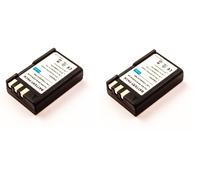 Battery 2x Nikon EN-EL9 EN-EL9a for D40x D3000 D5000