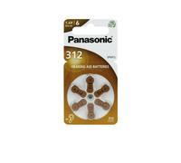 Battery 312 PANASONIC 6 pcs. price per box.
