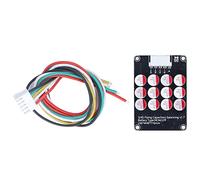 Battery Active Equalizer 5A Universal Cell Balancer Board for LiFePO4 LTO NCM Lithium Battery Packs, 1.8V-4.5V Balance Voltage Accuracy ±5mV with Sleep Mode (3-4S)