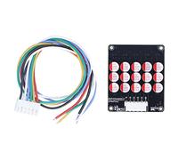 Battery Active Equalizer Universal Cell Balancer Board 5A for LTO LFP LPO NCM, High Precision 5mV Accuracy with Sleep Mode and 2OZ Copper PCB (4-5S)