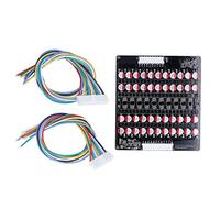 Battery Active Equalizer, Universal LTO LFP Li Ion Cell Balancer, 5A 17-21S Equalization Board with Ultra Low Resistance MOS, for 60-300AH Batteries, High Precision Balance Vol