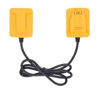 Battery Adapter ABS Power Converter Tool Stable Power Supply for DCB201 DCB203 DCB204 DCB206 Power Tools 1.6m 18V