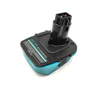 Battery Adapter Compatible for Makita 18V Li-ion Converted to Compatible for Dewalt DC9096 Ni-Cd Ni-Mh Tools Use