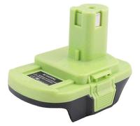 Battery adapter compatible with Ryobi 18V tools, converts compatible with Makita MT20RNL
