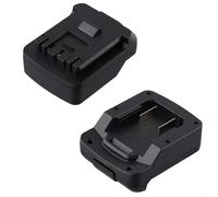 Battery Adapter Converter For PARKSIDE X20V TEAM To For BAT622 BAT609 BAT618 Power Tool 18V 20V Lithium Ion Anti Slip Secure Fit Plastic Adapter 90X60mm Black DIY Professional Use