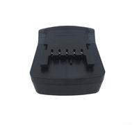 Battery adapter for 18 V Li-ion battery for BAT622 BAT609 BAT618G for use on Metabo power tools, robust plastic housing with secure locking mechanism for high