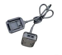 Battery Adapter for 18V and 21V Lithium Batteries, Quick Release Connector with Safe Insulation and Overload ion for Power Tools, Plastic Construction for Home, Garden and Workshop Use