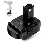 Battery Adapter for Bosch 12V 14.4V NI-MH, for Bos-ch Professional 18V System GBA Battery for Bos-ch 12V 14.4V GSR PSR GSR 12 VE-2 PAG 12v PSB 12VE-2 PSR Battery Tools