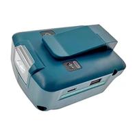 Battery Adapter for Ma-Kita 18V ADP05 with Belt & USB Charger & 12V DC Port & Type C Connector & 3W