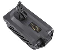 Battery Adapter for Makita 18V Li-Ion Battery Convert to for V10 Vacuum Cleaner MT18V10 Black
