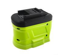 Battery Adapter for RYB18DW Converts 20V Max Lithium Battery to 18V Power Tool Use Compatible with DCB200 DCB203 48-11-1862 48-11-1880 ABS Plastic Lightweight Design 4.3x2.7x3.6inch(RYB18EIN)